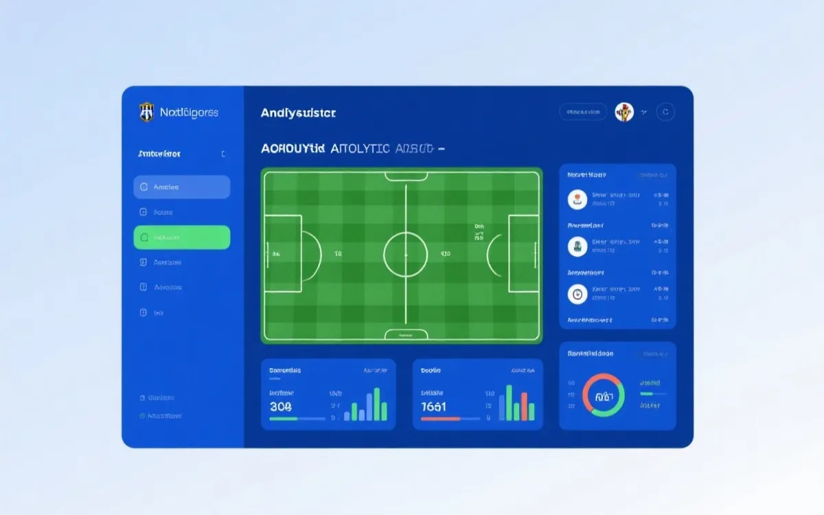 世界杯数据平台：数据看板与赛程信息示意图